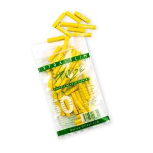 PURIZE® ~ Xtra Slim Aktivkohlefilter YELLOW ~ (50Stk.)